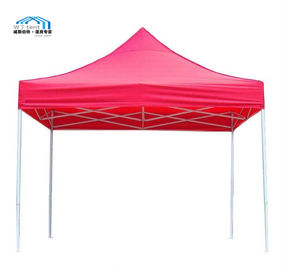 3x3 چادر سایه قرمز تاشو UV مقاوم در برابر رویدادهای تبلیغاتی